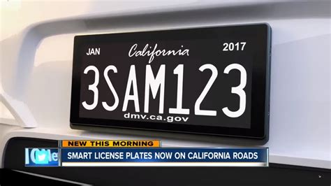 rfid chips in license plates|digital license plate los angeles.